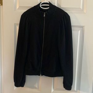 Banana Republic light sweatshirt jacket no hood